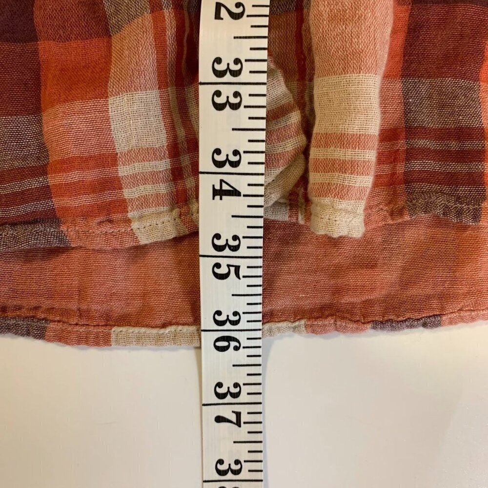 Velvet‎ By Graham & Spencer Women's Caitlin Plaid Cotton Shirt Dress Size XS - Picture 13 of 13
